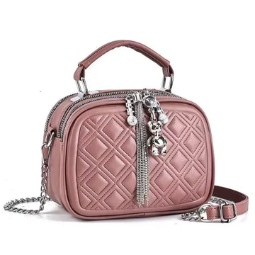 branded shoulder bag